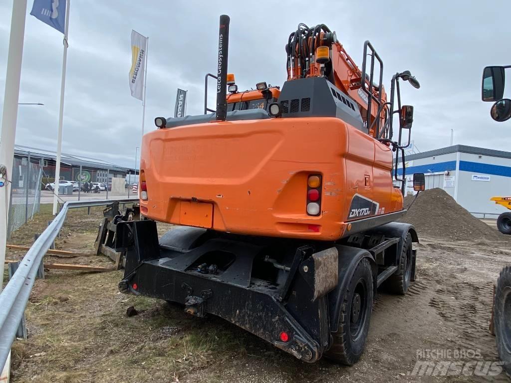 Doosan DX170W-5 旋轉式挖土機/掘鑿機/挖掘機