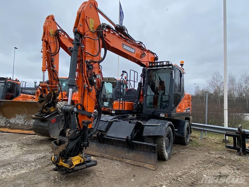 Doosan DX170W-5 旋轉式挖土機/掘鑿機/挖掘機