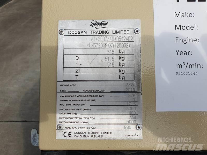 Doosan 7 / 20 空氣壓縮機