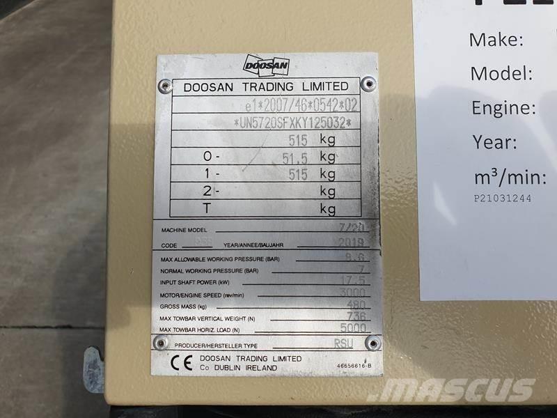 Doosan 7 / 20 空氣壓縮機