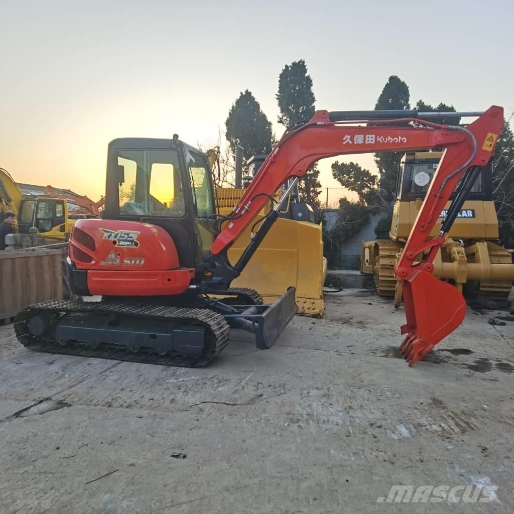 Kubota KX 155 小型挖土機/掘鑿機<7t(小型挖掘機)
