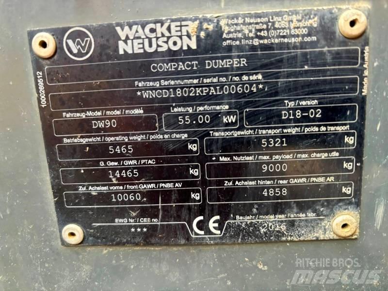Wacker Neuson DW 90 側卸礦車