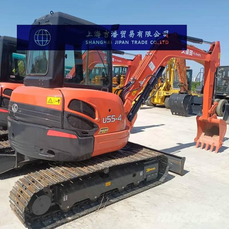 Kubota U 55 小型挖土機/掘鑿機<7t(小型挖掘機)