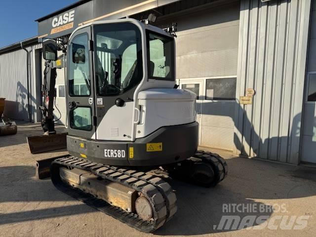 Volvo ECR 58 D 小型挖土機/掘鑿機<7t(小型挖掘機)