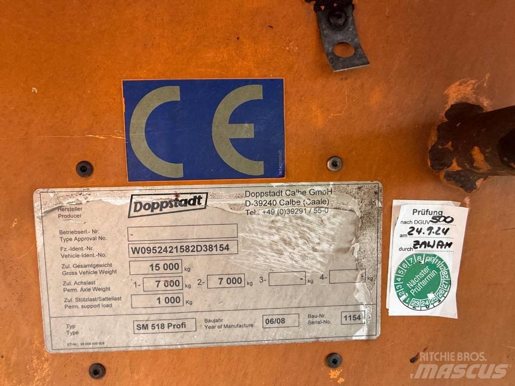 Doppstadt SM 518 移動式篩選機