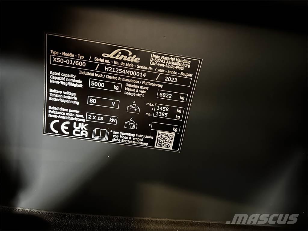 Linde X50 電動堆高機