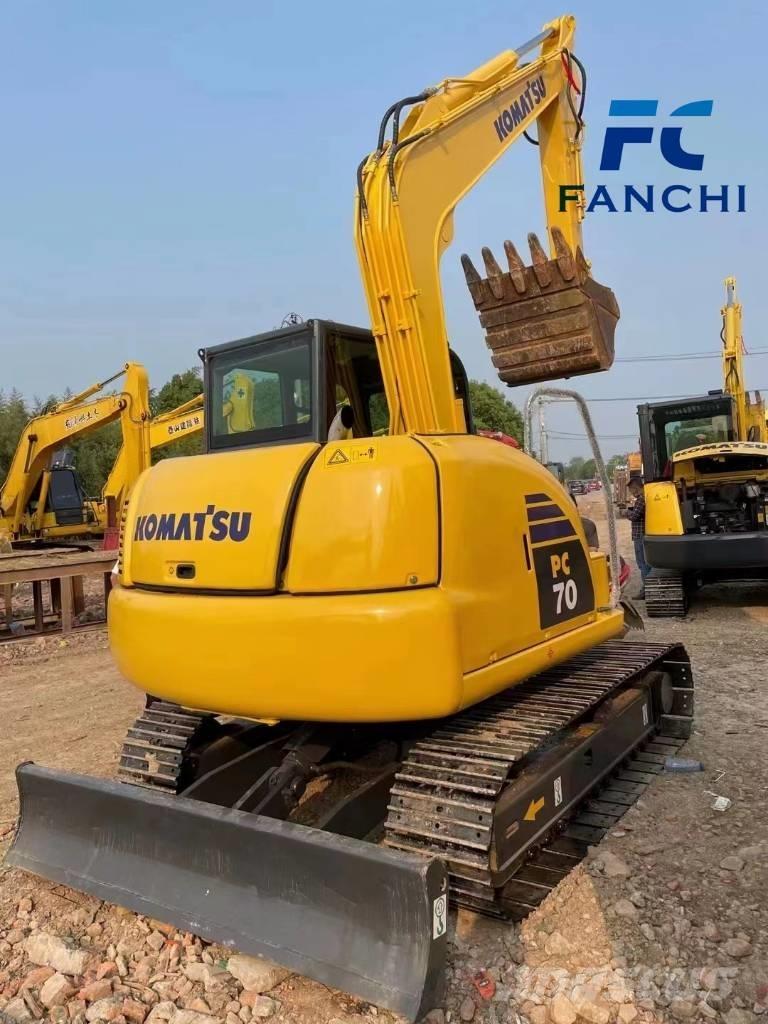 Komatsu PC 70 中型挖土機/掘鑿機/挖掘機 7t-12t