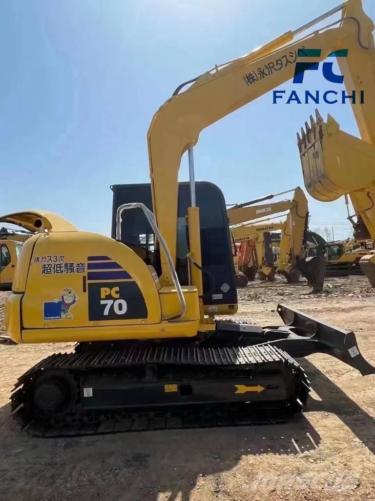 Komatsu PC 70 中型挖土機/掘鑿機/挖掘機 7t-12t