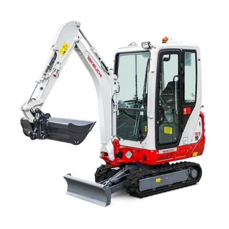 Takeuchi TB216 小型挖土機/掘鑿機<7t(小型挖掘機)