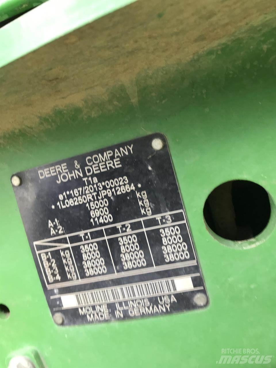 John Deere 6250R 曳引機