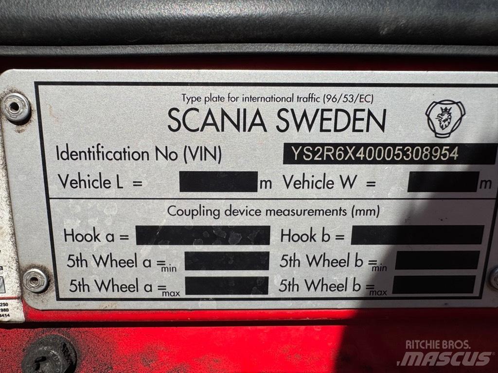 Scania R 560 木材貨車