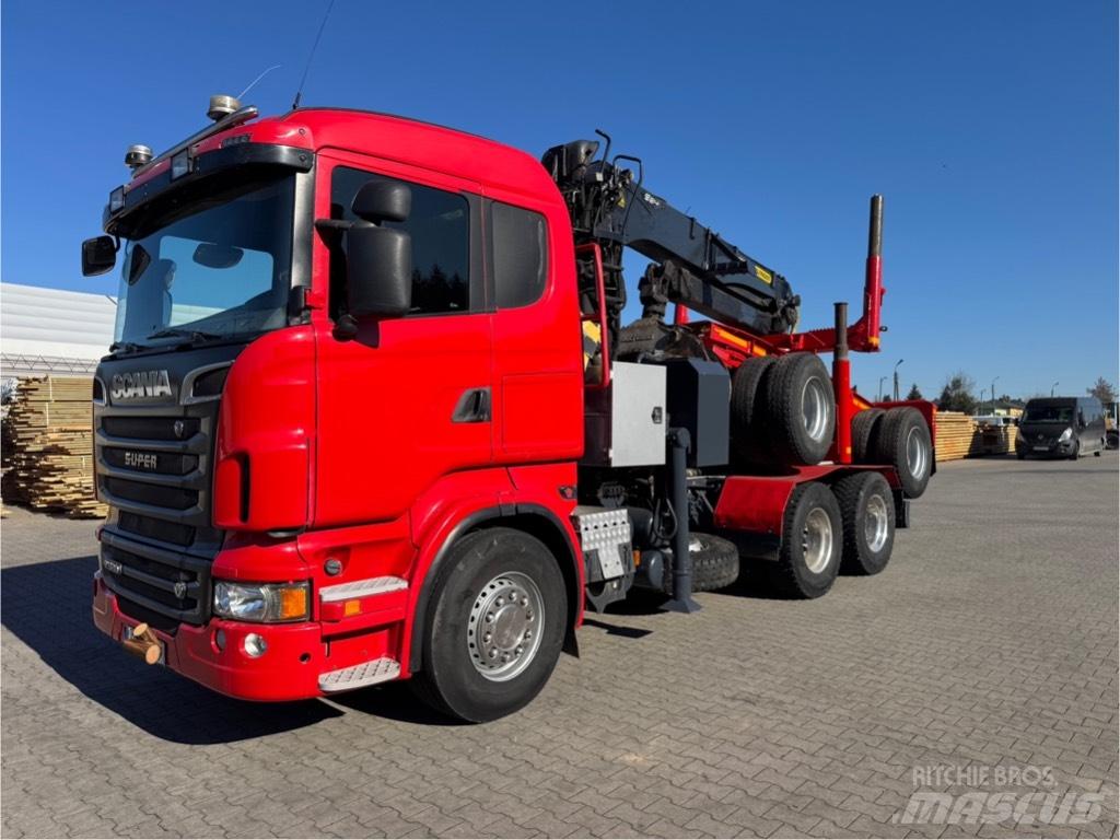 Scania R 560 木材貨車