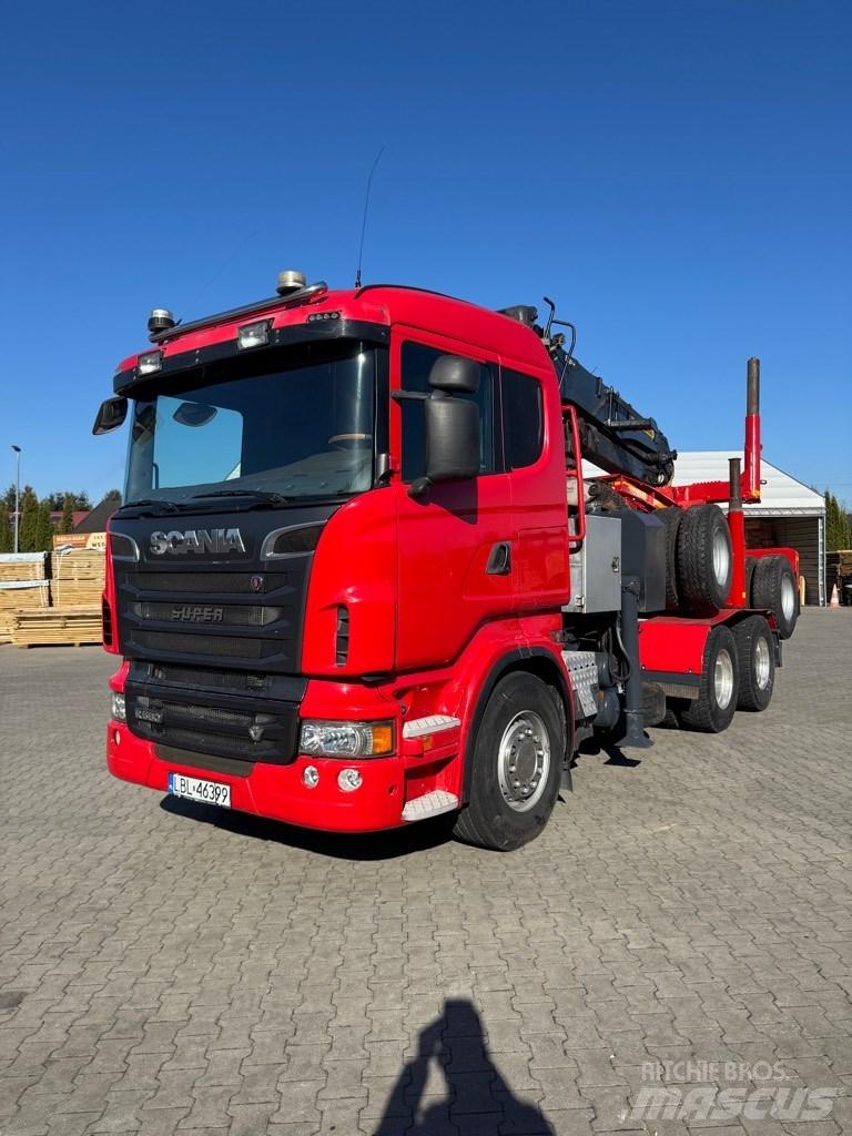 Scania R 560 木材貨車