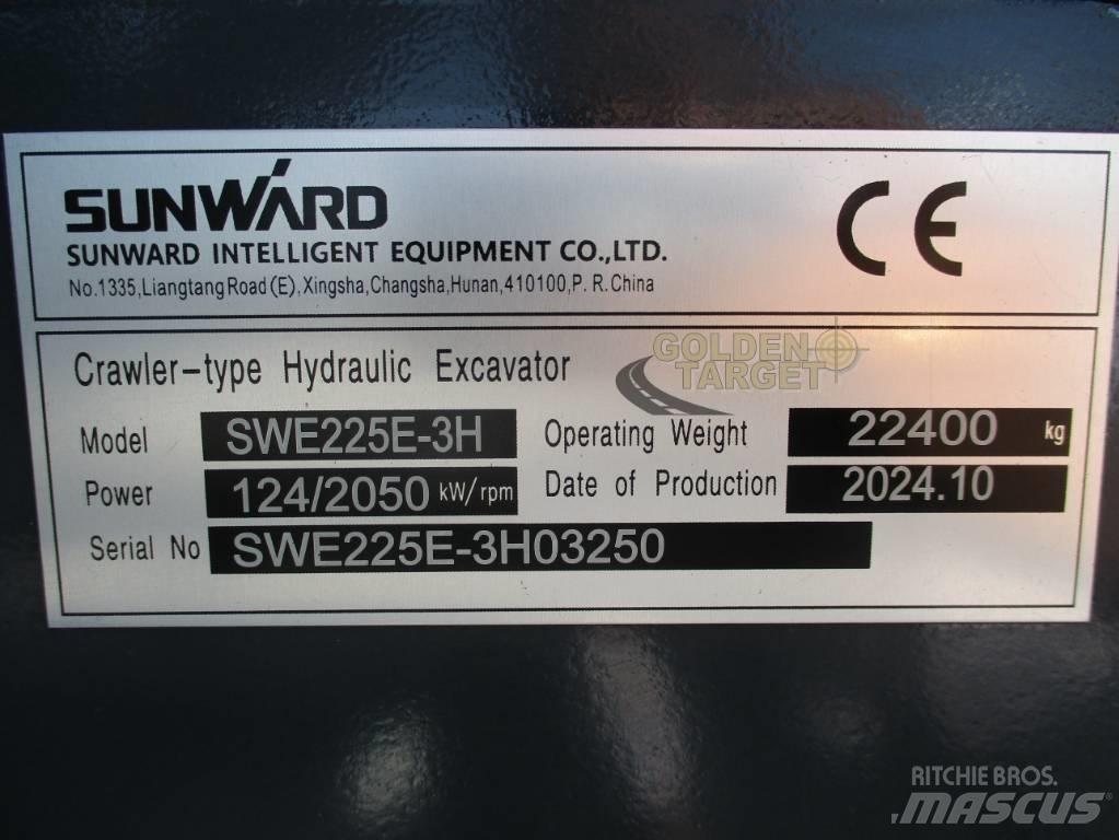 Sunward SWE 225E-3H 履帶式 挖土機/掘鑿機/挖掘機