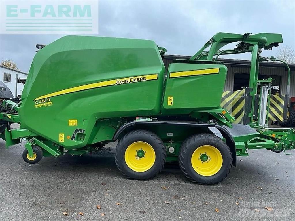 John Deere c451r 方形打捆機