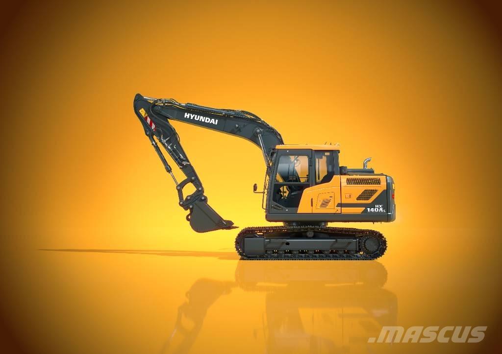 Hyundai HX 140 AL 履帶式 挖土機/掘鑿機/挖掘機