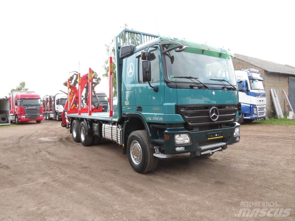 Mercedes-Benz 6X4 木材貨車