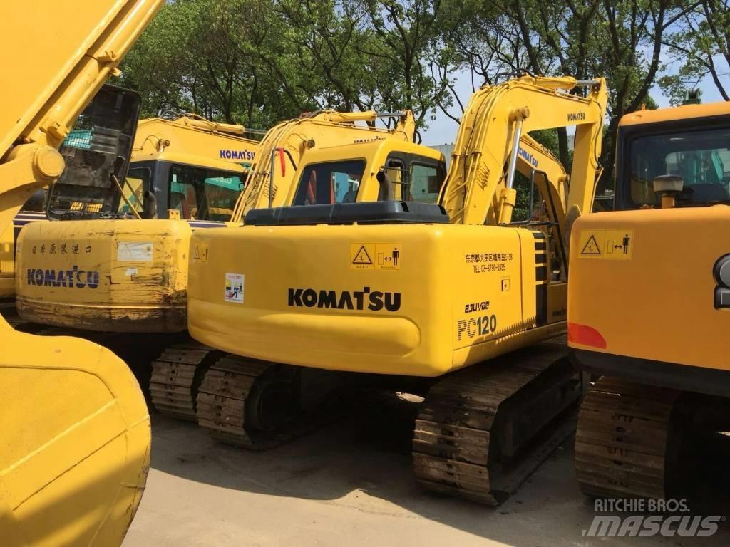 Komatsu PC 120 中型挖土機/掘鑿機/挖掘機 7t-12t