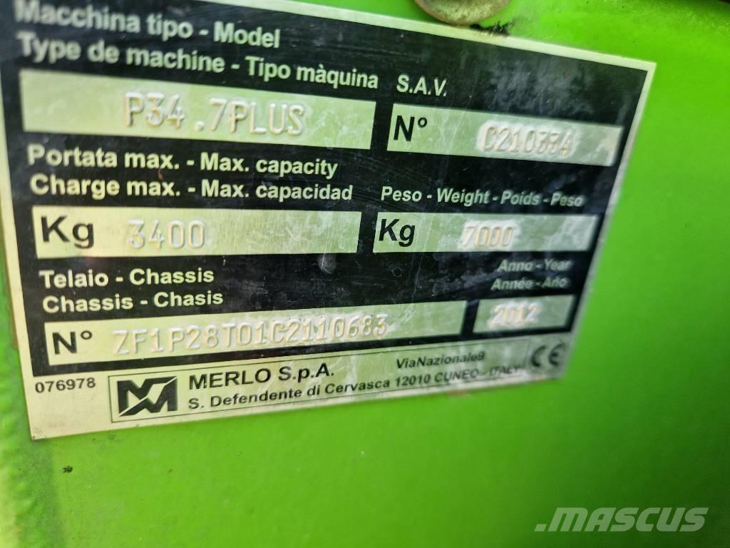 Merlo P 34.7 Plus 伸縮臂操作車