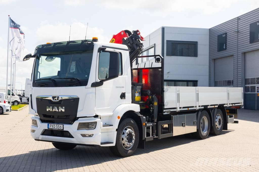 MAN TGM 26.320 6x2-4 起重機卡車