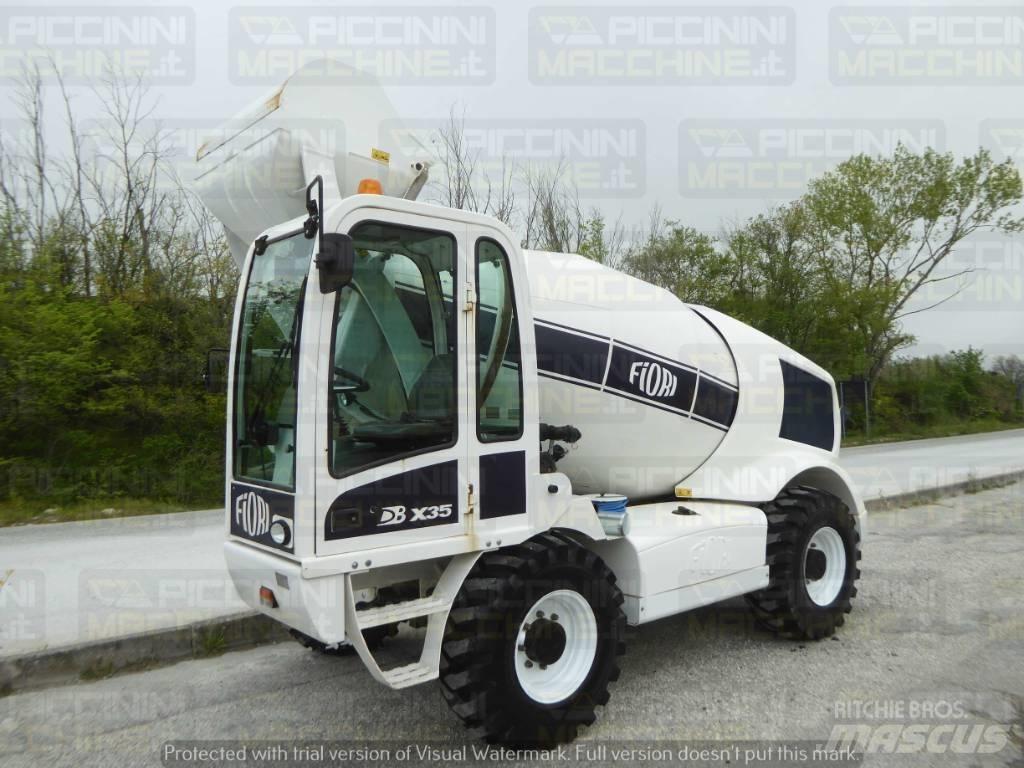 Fiori DBX35 CBV 混凝土/砂漿拌合機