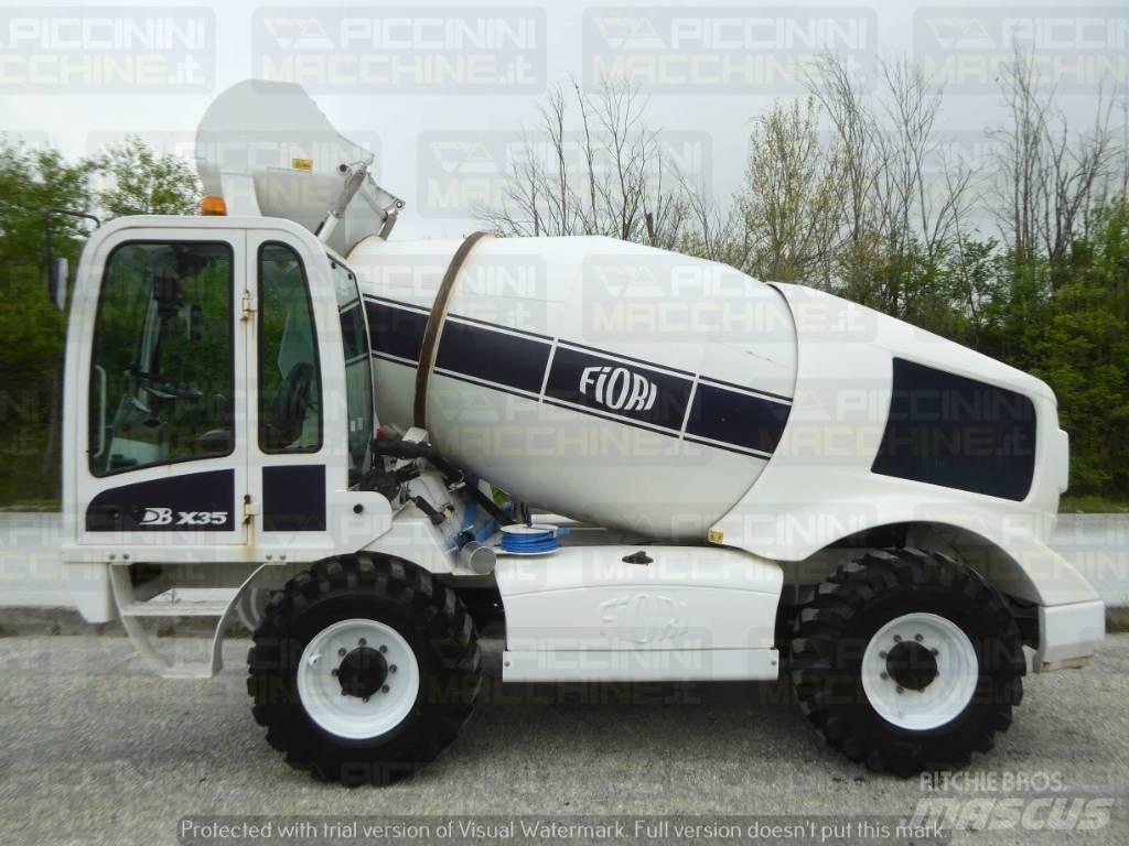 Fiori DBX35 CBV 混凝土/砂漿拌合機
