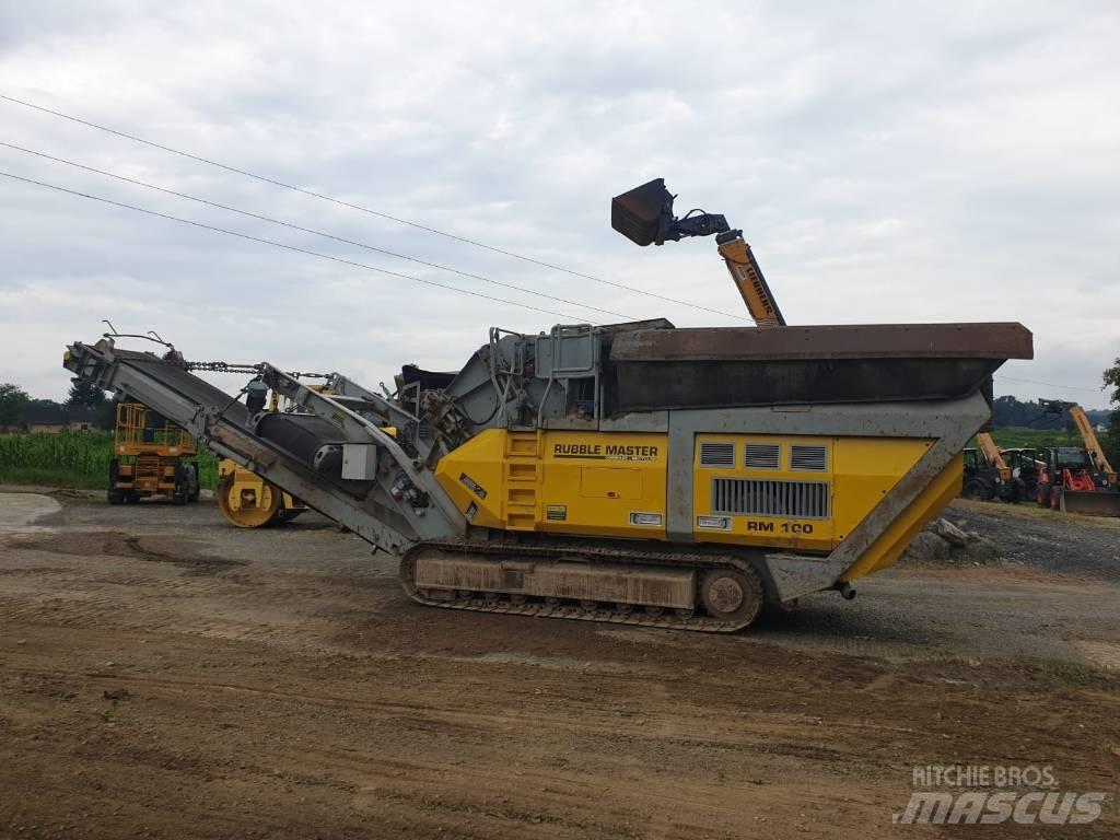 Rubble Master RM 100 移動式壓碎機