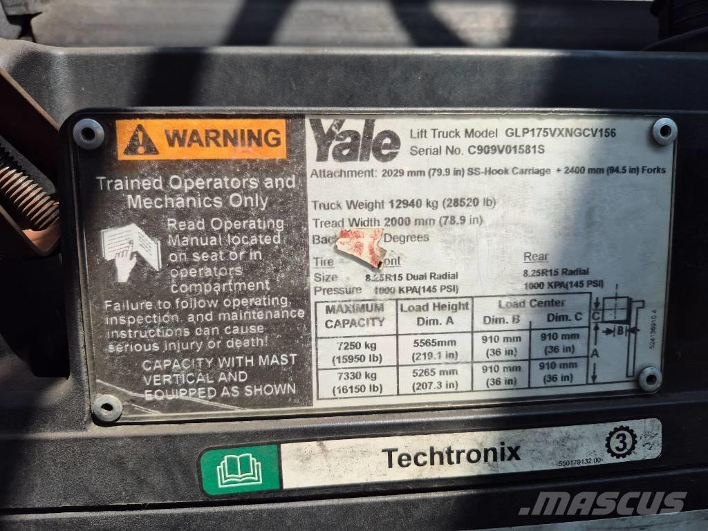 Yale GLP175VXNGCV156 堆高機(叉車)-其他