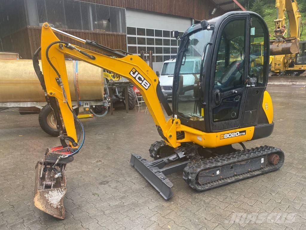 JCB 8020 小型挖土機/掘鑿機<7t(小型挖掘機)