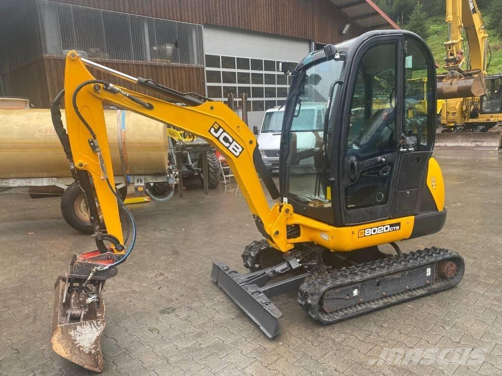 JCB 8020 小型挖土機/掘鑿機<7t(小型挖掘機)