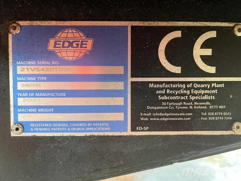 Edge VS420 廢棄物撕碎機