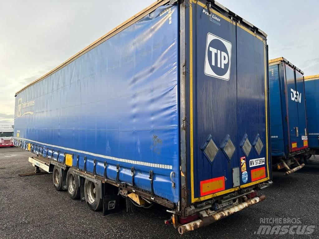 Krone SD MEGA-LINER 篷布半拖車