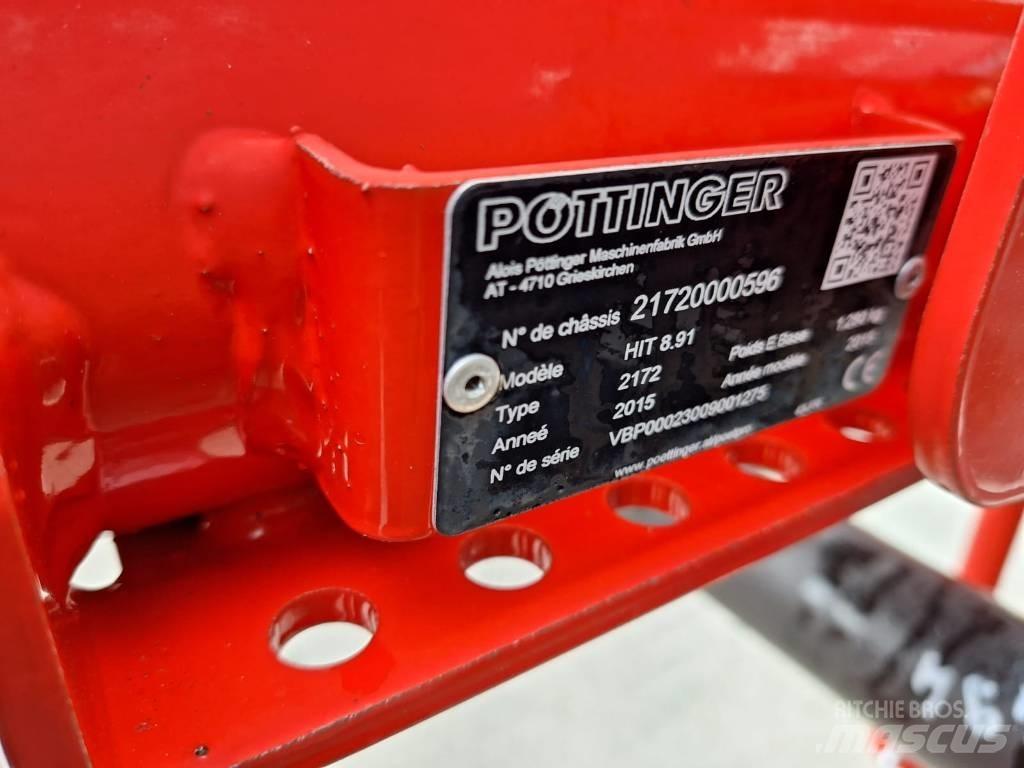 Pöttinger hit8.91 耙與翻草機