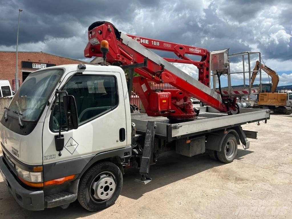 Mitsubishi Canter 吊鉤式起重車
