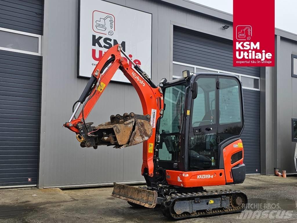 Kubota KX 019-4 小型挖土機/掘鑿機<7t(小型挖掘機)