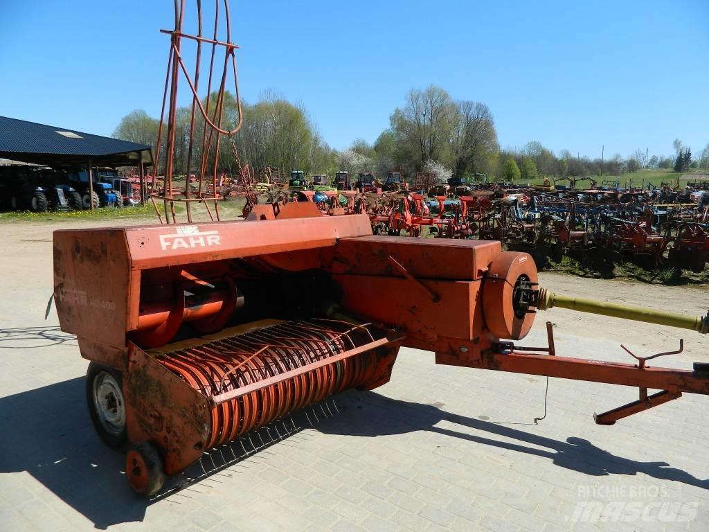 Fahr HD 400 方形打捆機
