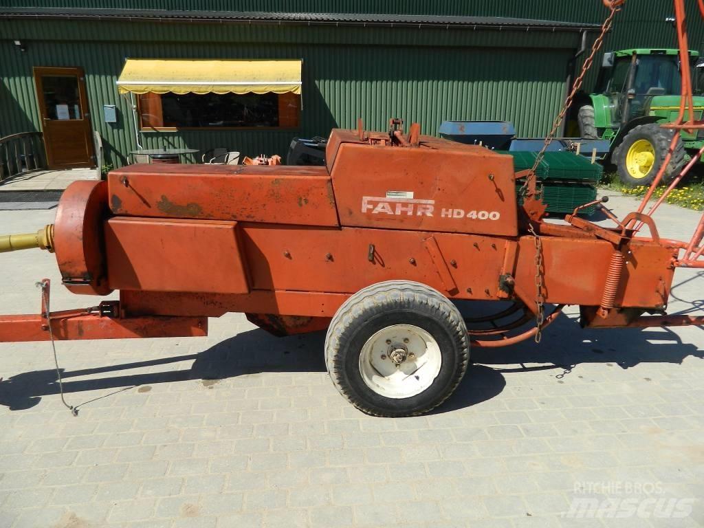 Fahr HD 400 方形打捆機