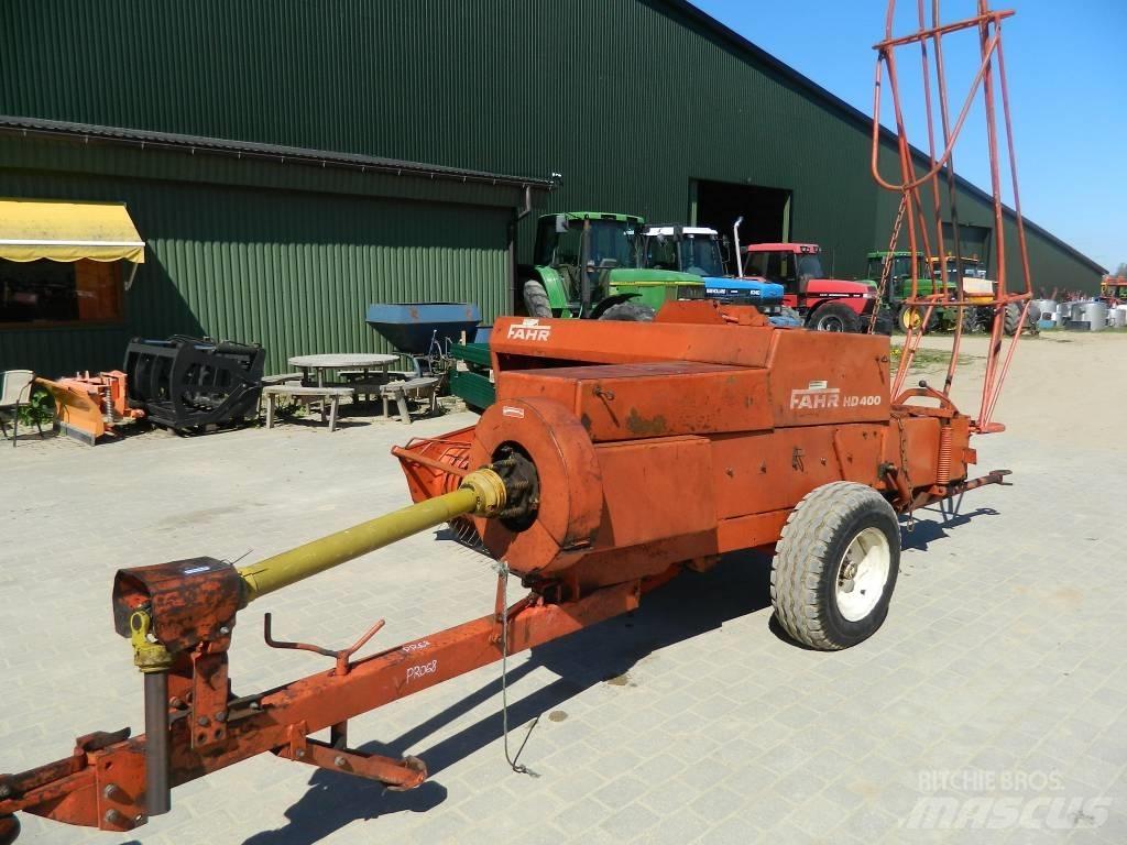 Fahr HD 400 方形打捆機