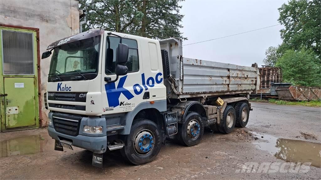 DAF CF 85.460 8X4 平板式/側卸式卡車