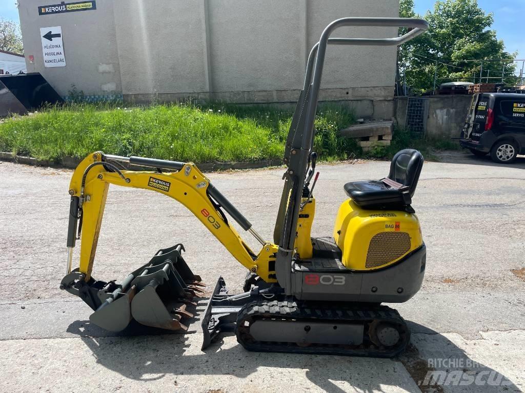 Wacker Neuson 803 小型挖土機/掘鑿機<7t(小型挖掘機)