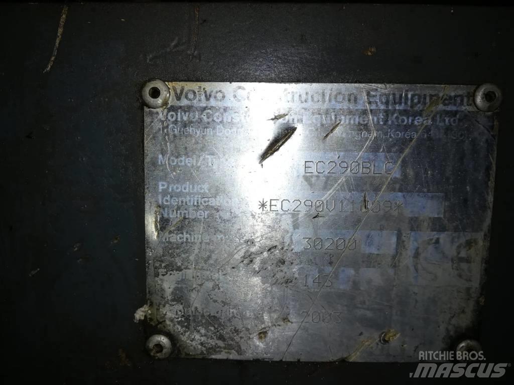 Volvo EC 290 B LC 履帶式 挖土機/掘鑿機/挖掘機