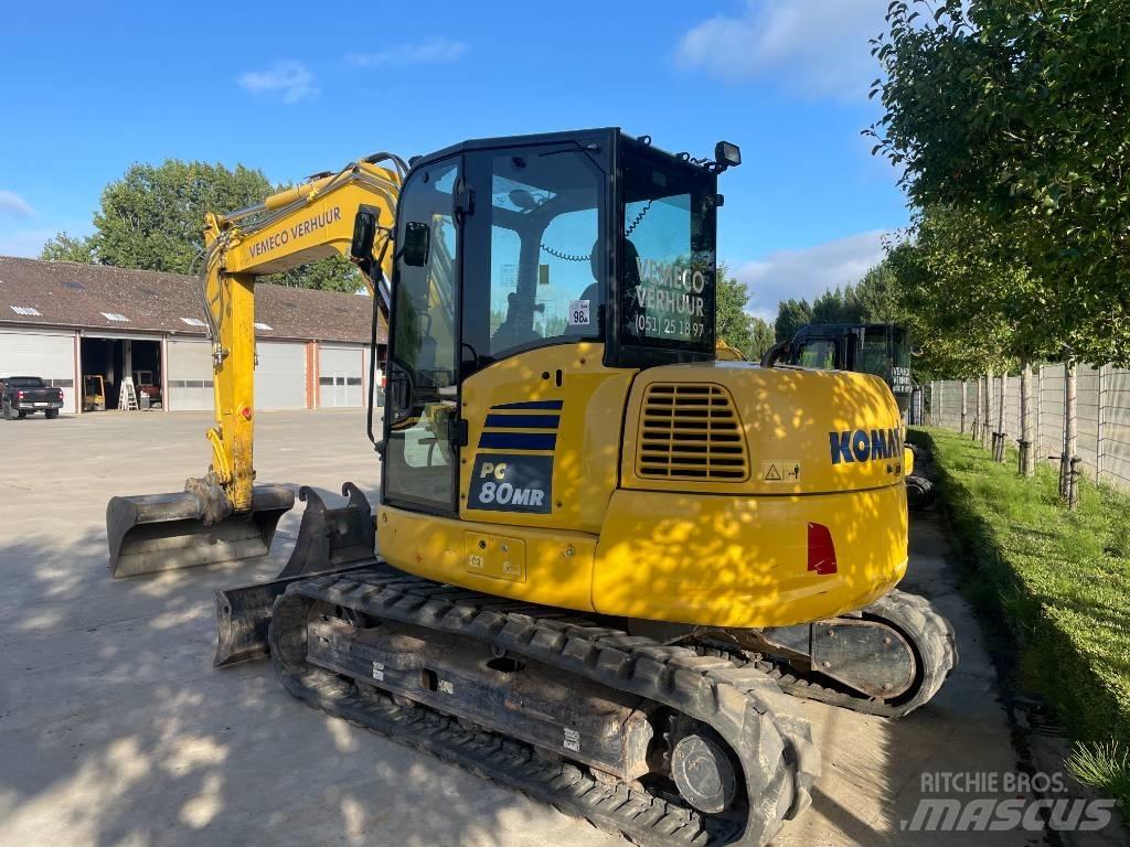 Komatsu PC 80 MR-5 中型挖土機/掘鑿機/挖掘機 7t-12t