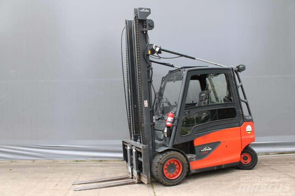Linde E50HL-01 電動堆高機