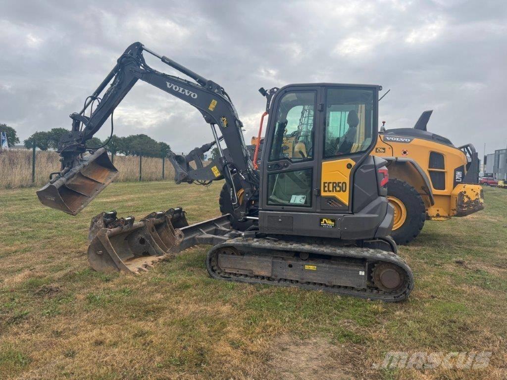 Volvo ECR50F 小型挖土機/掘鑿機<7t(小型挖掘機)