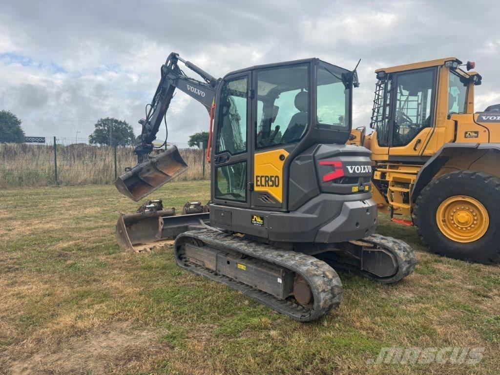 Volvo ECR50F 小型挖土機/掘鑿機<7t(小型挖掘機)