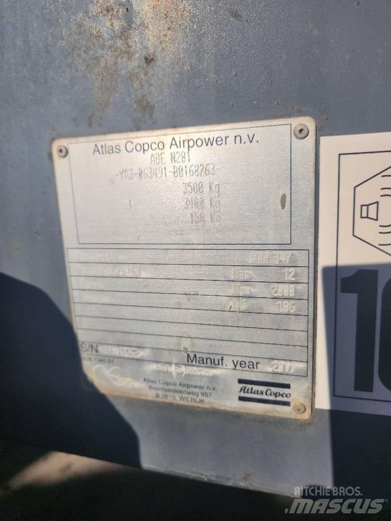 Atlas Copco XAHS 347 空氣壓縮機