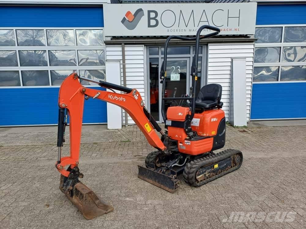 Kubota U 10-3 小型挖土機/掘鑿機<7t(小型挖掘機)