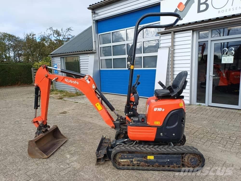 Kubota U 10-3 小型挖土機/掘鑿機<7t(小型挖掘機)