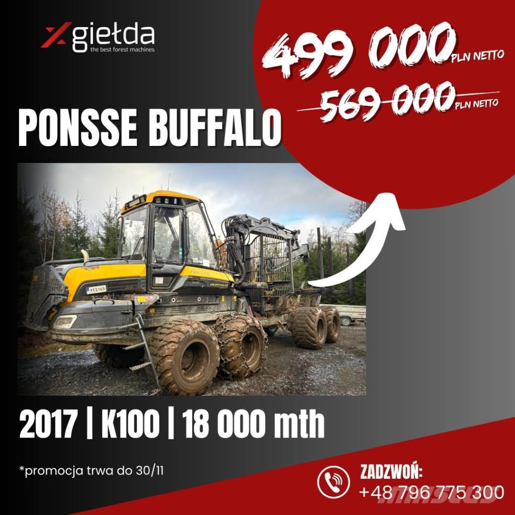 Ponsse Buffalo 集運機