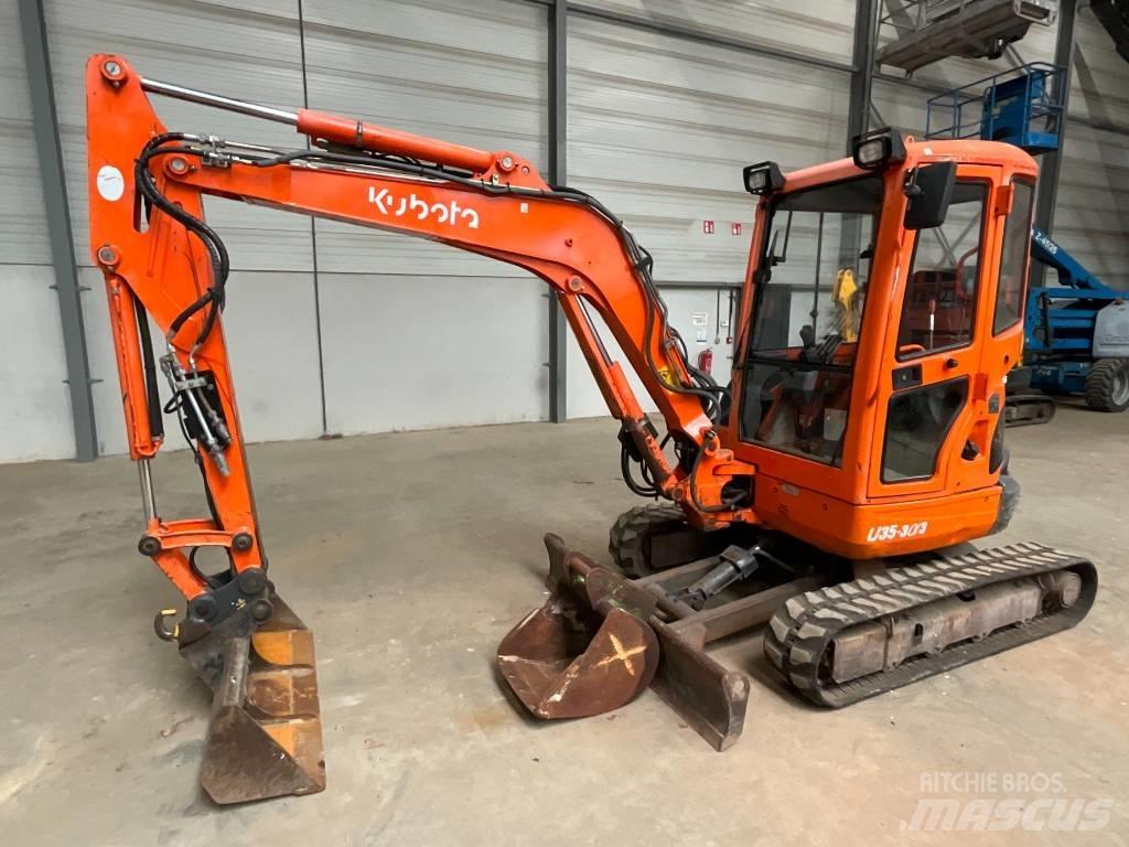 Kubota U 35-3 A 3 小型挖土機/掘鑿機<7t(小型挖掘機)